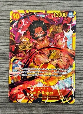 Gol D Roger OP09-118 SEC Secret Rare Emperors In The New World One Piece NM-Mint