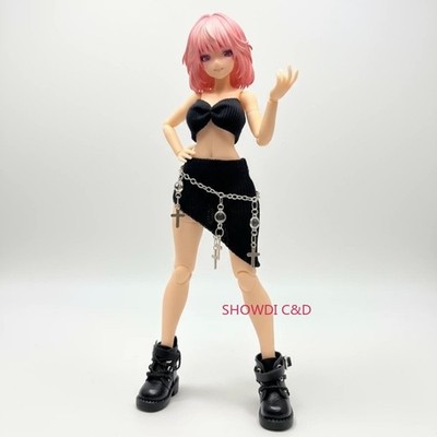 1/12 Custom Female Dress Model For 6''Figma Snail Shell Aileen Action Figure Toy