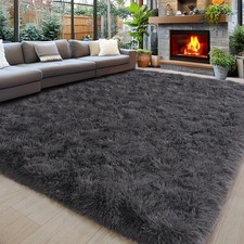 8x10 Area Rugs for Living Room, Ultra Soft Fluffy Large Shaggy Rug Carpet for...