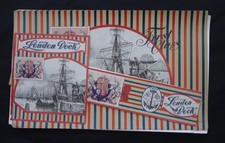 OLD cigar box labels RARE proof salesman's sample set 4 labels London Dock #027