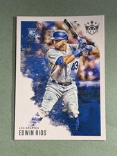 Edwin Rios Rookie 2020 Panini Diamond Kings Los Angeles Dodgers #91 *1960*