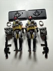 GI Joe Cobra 25th Anniversary 2008  Target Exclusive Cobra Python Viper Pilot x2