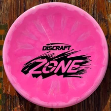 Discraft ESP Zone Pink Swirl Old School Pro D Stamp Disc Golf 176 Grams NEW