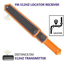 512Hz Pipe Sewer Drain 17MM Pipe Camera Transmitter & Locator Receiver Sonde