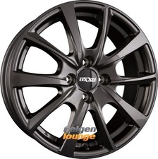 4 Alufelgen OXXO VIDORRA (OX18) DARK - Gunmetal 7x17 ET48 5x100 17 Zoll