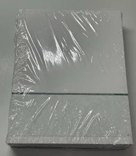  500 High Security Blank Check Stock Paper - Check on bottom-  Green 