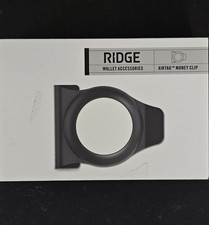 The Ridge Wallet - AirTag Money Clip - Black