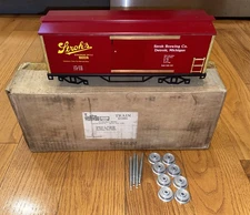 1980 Classic Model Trains CMT Stroh’s Beer Brewing Standard Gauge Train Car