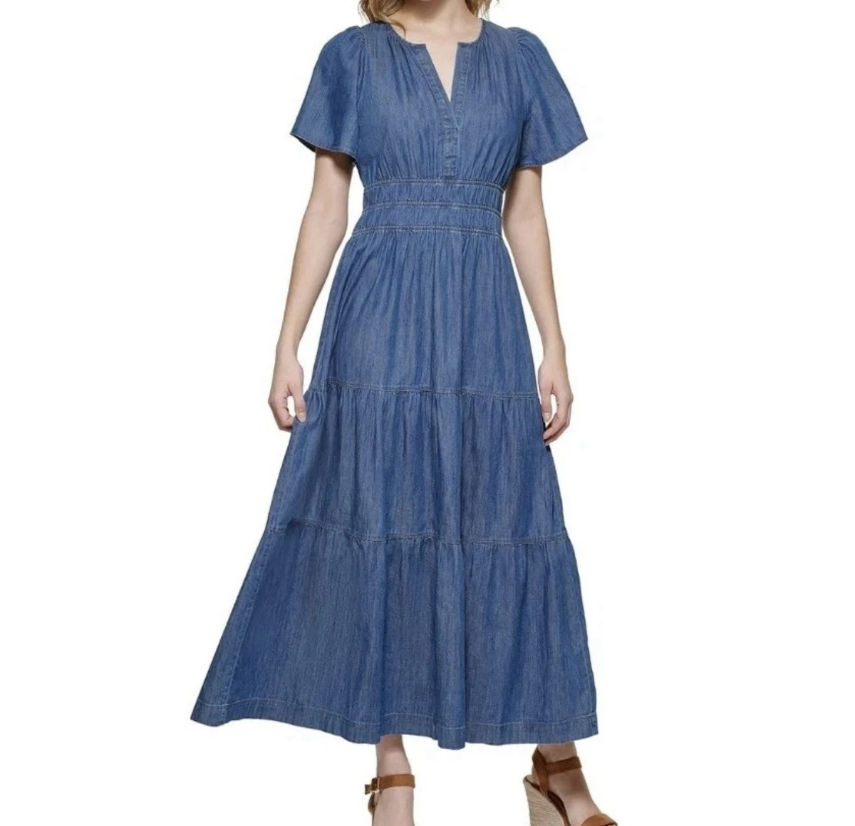 tommy hilfiger denim maxi dress Tommy Hilfiger Denim Maxi Dresses for Women