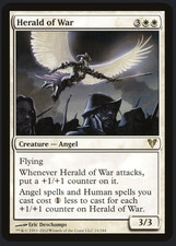 2x Herald of War! NM/M Free Shipping!
