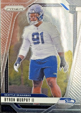 2024 PANINI PRIZM BYRON MURPHY II SEATLE SEAHAWKS #317 ROOKIES NFL RC