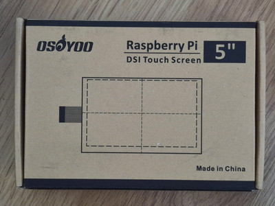 OSOYOO 5 inch Touch Screen DSI 800×480 Display for Raspberry Pi 5 4B 3B+ 3A+ 2B 