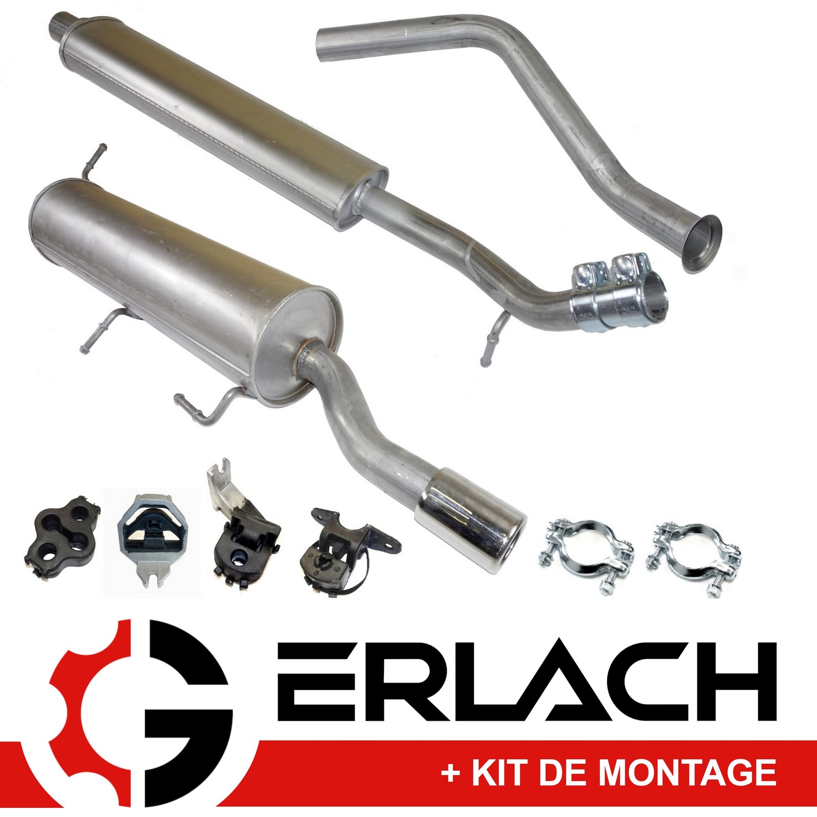Silencieux echappement 307 CC pour resoudre les fuites de gaz Peugeot 2.0 16V