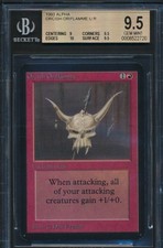 Alpha Orcish Oriflamme BGS 9.5 Graded Magic MTG (2720)