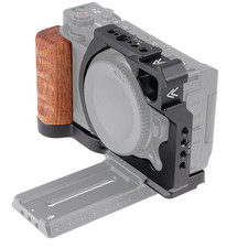 Lightweight Aluminum Cage for Nikon ZR For cameras 14.7x6.2x10.5cm Black
