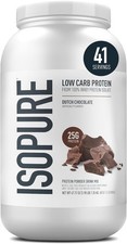 Isoe Low Carb e Whey Isolate Protein Powder, Gluten Free, With