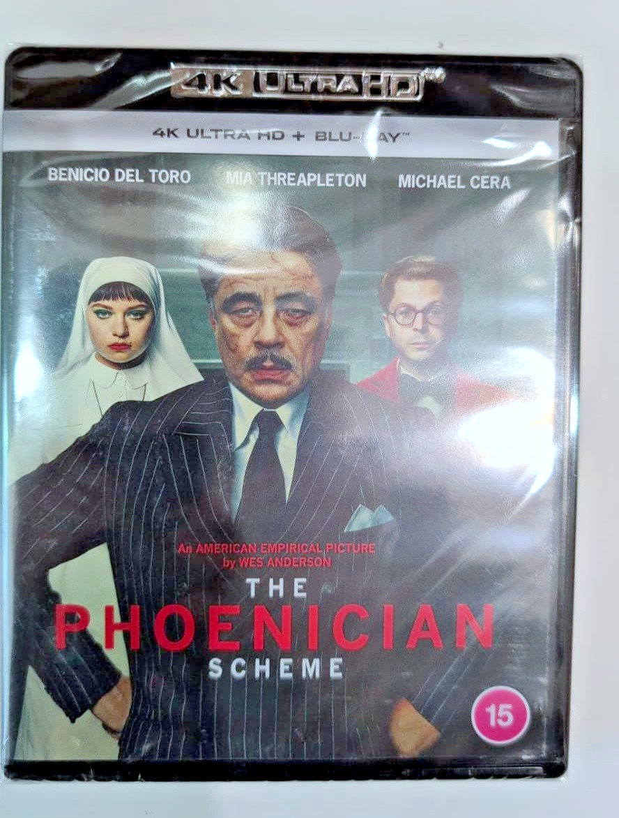 4K UHD BLU-RAY   THE PHOENICIAN  SCHEME   BRAND NEW SEALED UK STOCK