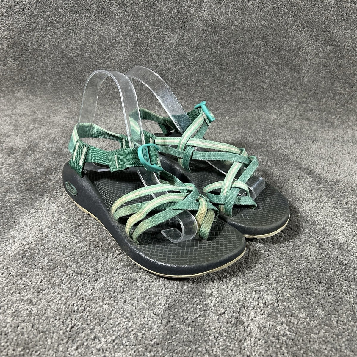 Chaco ZX/2 Classic Varsity Pine Green Toe Loop Trail Hiking