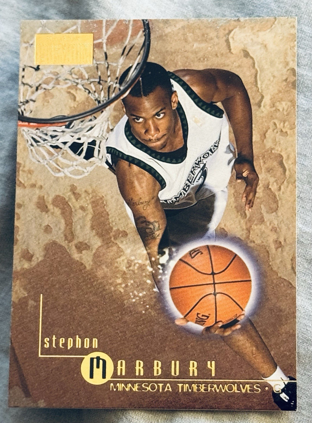 1996-97 Skybox Premium - Stephon Marbury #69 (RC)
