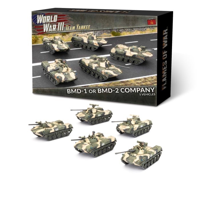 WW3: Soviet BMD-1 Or BMD-2 Company - Team Yankee - Brand New - Flames of War