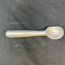 Vintage Nuroll Aluminum Ice Cream Scoop Kitchen Tool No. 20  7-3/8" Long, EUC