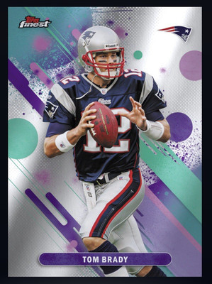 2025 Topps NFL Finest - Common base Patriots - TOM BRADY (TOPPS NFL DigitaICard