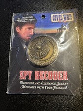 American Traditions Civil War Spy Decoder Coin New Decipher Secret Messages