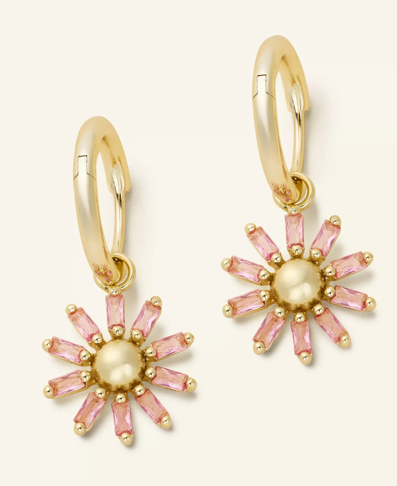 Kendra Scott Macy’s Flower Show Madison Daisy Earrings Gold 14k Over Brass