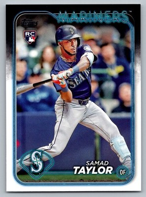 2024 Topps Update #US30 Samad Taylor RC Seattle Mariners Free S&H