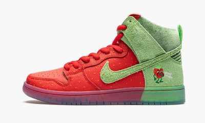 Nike SB Dunk High Strawberry Cough CW7093-600 Men's Size 7 Brand New Rare OG