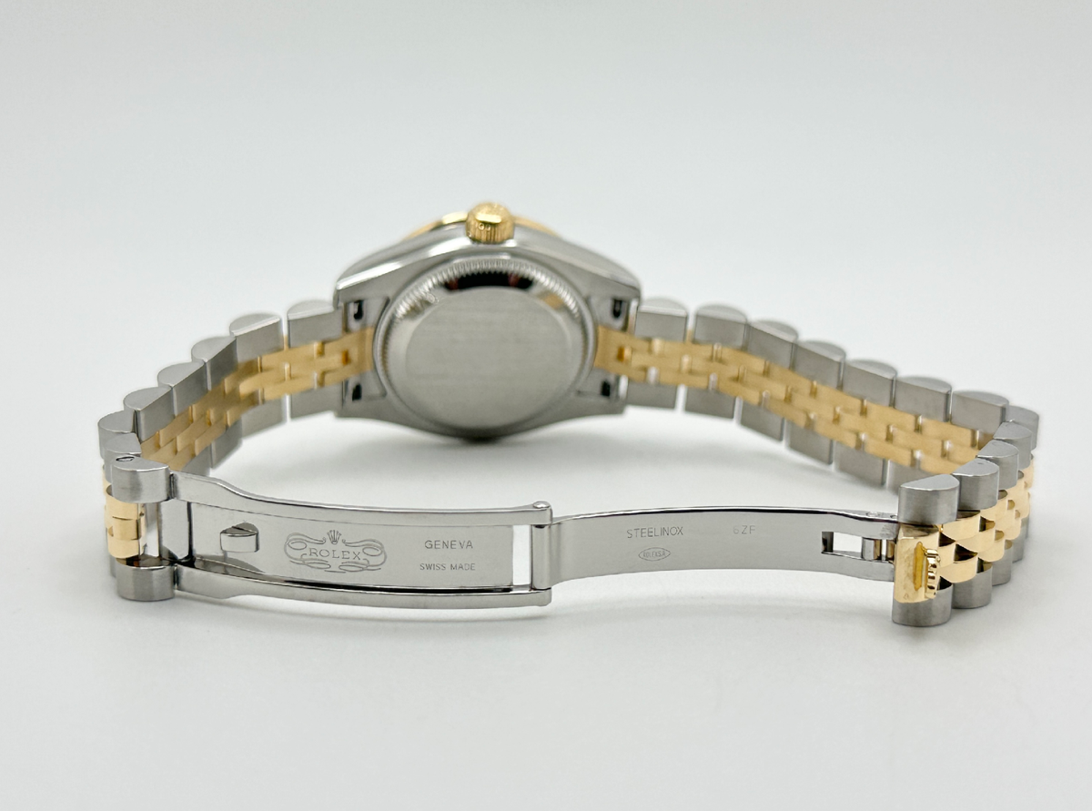 Rolex Ladies Datejust 179383 Diamond Dial Diamond Bezel 18k Gold