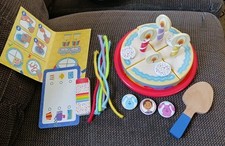 Melissa  Doug Birthday Party Cake - Wooden Play Food 26 Pieces Not Complete Set