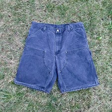 Vintage 90s CARHARTT WU6205 Double Knee Carpenter Shorts RARE