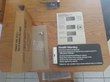 Mobil Gas Station Gas Pump Island Metal Flange Sign NOS oil/gas Can Vintage old