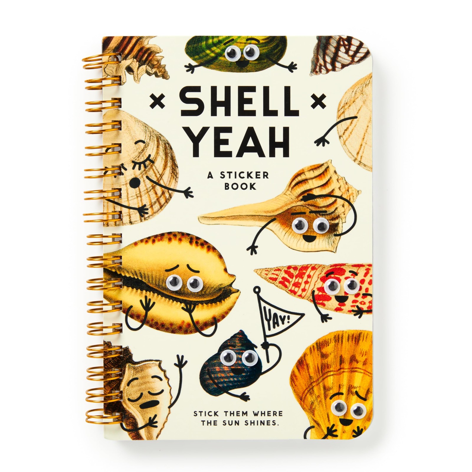 Shell Yeah Sticker Book Brass Brass Monkey - Image 5