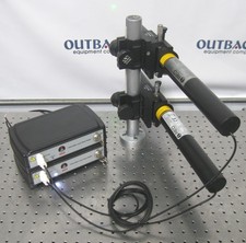 C204761 Lot 2 REO HeNe Green Laser w/2 Power Supply, Newport ULM-TILT + 75 Post