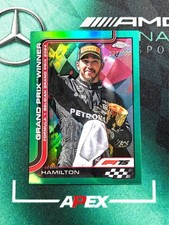 LEWIS HAMILTON 2025 Topps Chrome Formula 1 F1 #106 Teal Refractor 232/299