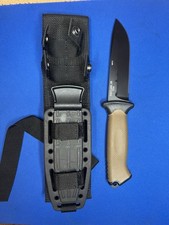 Gerber Prodigy Fixed Blade Plain Knife Coyote Brown