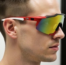 Sport Sunglasses Men Fashion Design Running Ski Shades Unisex Driving Biking New