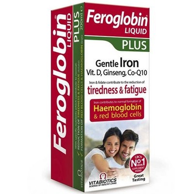 Liquid Energy Complex FEROGLOBIN PLUS, 200 ml