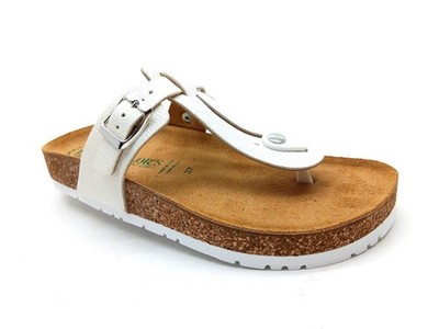 BIO COLOR`S 335CF2200SV3 Infradito Damen Weiß Sport