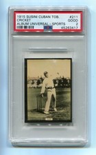 1915 Henry Clay Susini Universal 211 Cricket Colin Blythe PSA 2 NQ Pop 1 Highest
