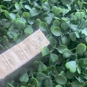 Stunning vintage French designer Aubade reeds & ribbon pattern underwire bra