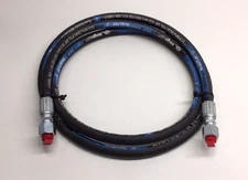 Gates 6M3K-MTF-3/8X8 Hose Assy 3250psi Flame Resistant MSHA (8 feet) 3/8NPTF