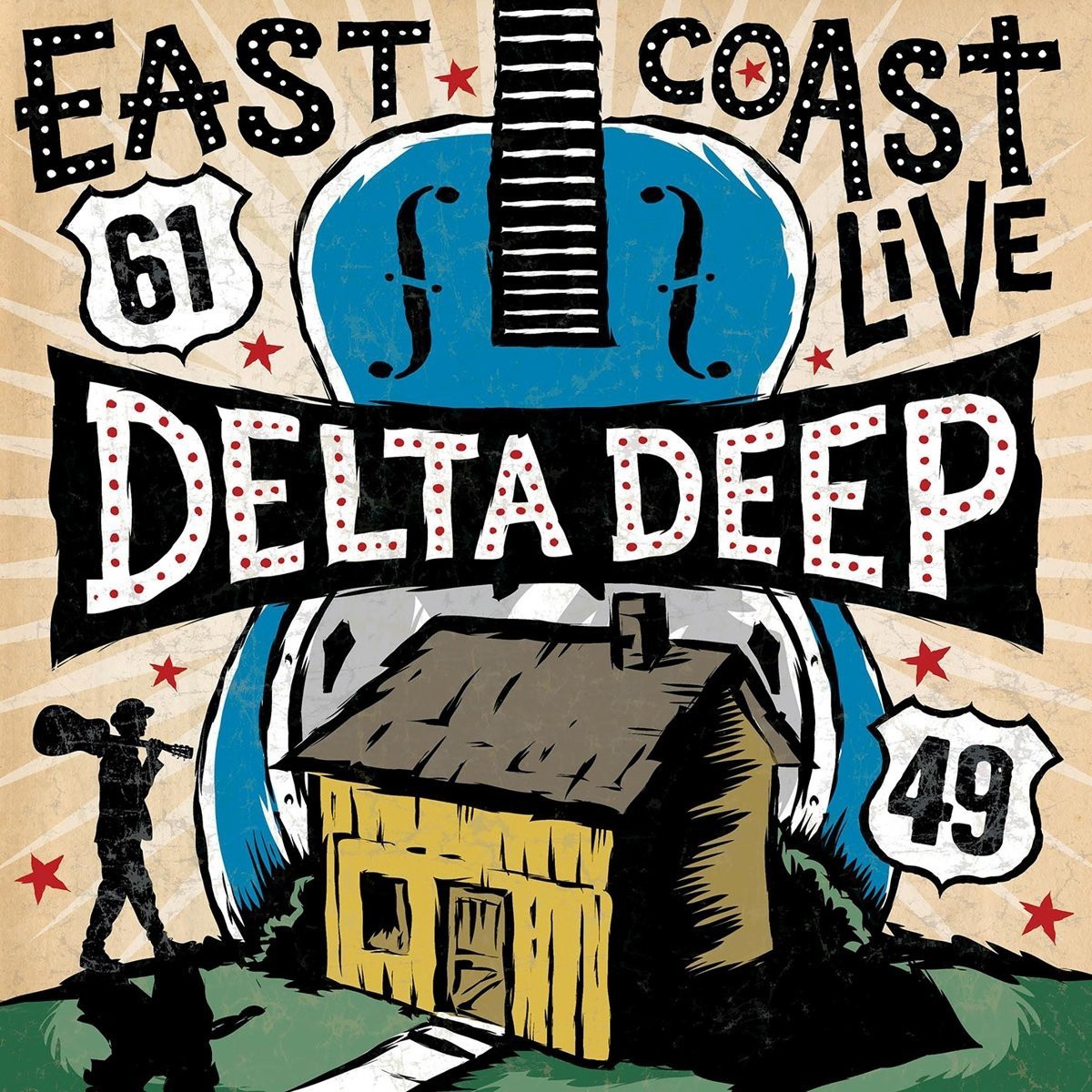 Delta Deep East Coast Live (CD) Album with DVD