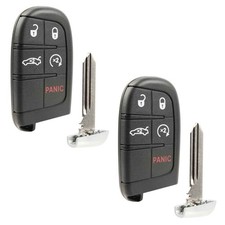 2 Remote Keyless Entry Fob Replacement Key For Dodge Chrysler 5b (M3M-40821302)
