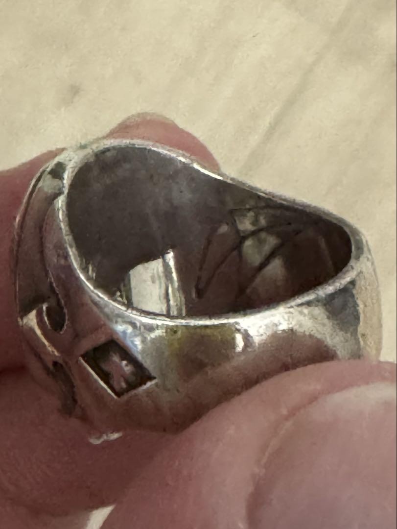 Crazy Pig Designs Skull Ring US9.5 #0411 | eBay