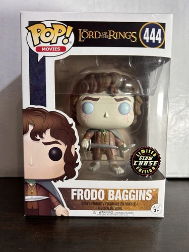 Frodo Baggins LE GITD Chase Lord Of The Rings Movies Funko Pop 444 W Protector