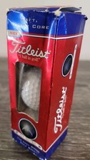 New Titleist DT Solo Golf Balls 3 Pack of 3 Soft Faster Core Comerica Logo