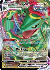 Rayquaza VMAX - 102/159 - Pokemon Crown Zenith Sword & Shield Ultra Rare Card NM
